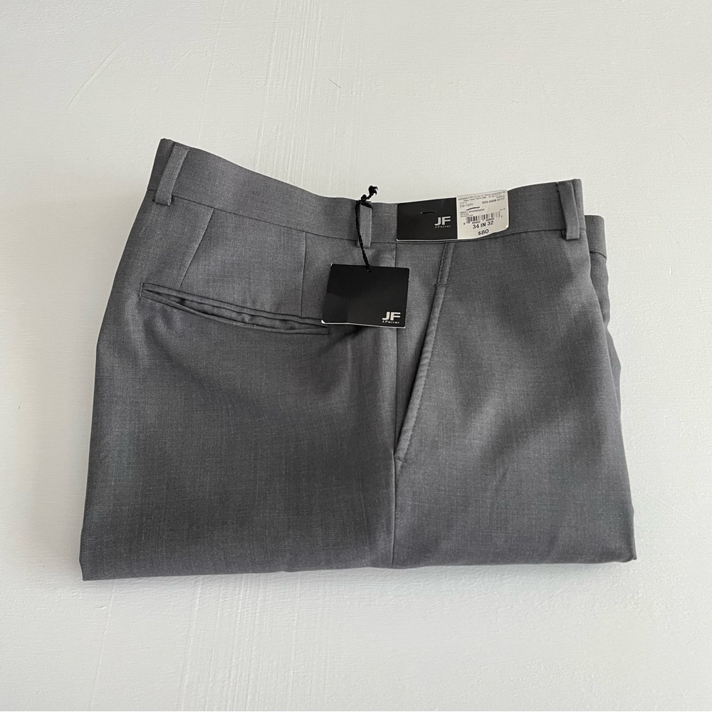 J. Ferrar Flat Front Slacks 34x32